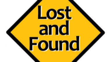 You lost it and found it where?