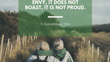 1 Corinthians 13:4